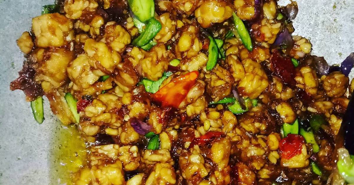 44 resep sambal  goreng tempe  pete  enak dan sederhana Cookpad