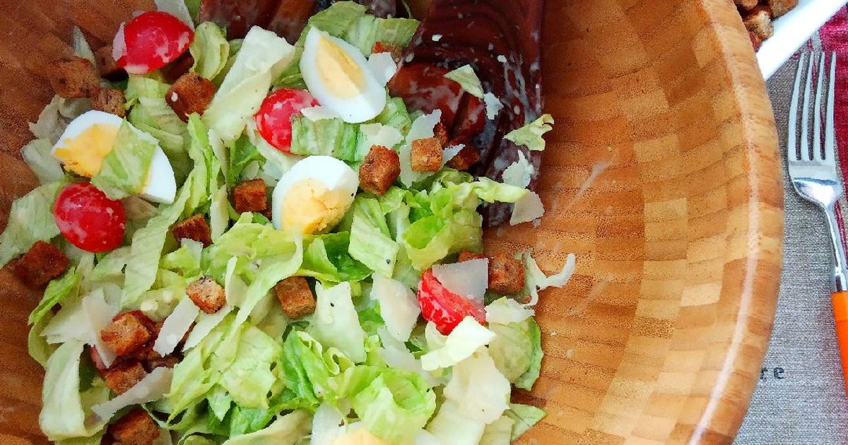 26 resep caesar salad enak dan sederhana - Cookpad