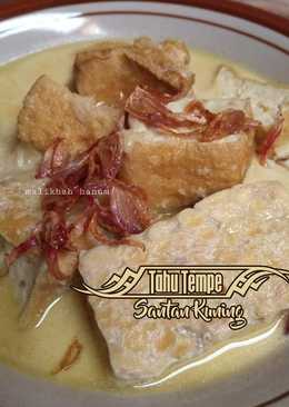 Tahu Tempe Santan Kuning