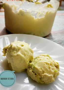 Avocado ice cream - keto (no sugar)