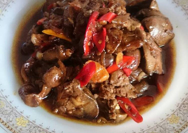 gambar untuk cara membuat Sambal Goreng Hati Ampela Ayam