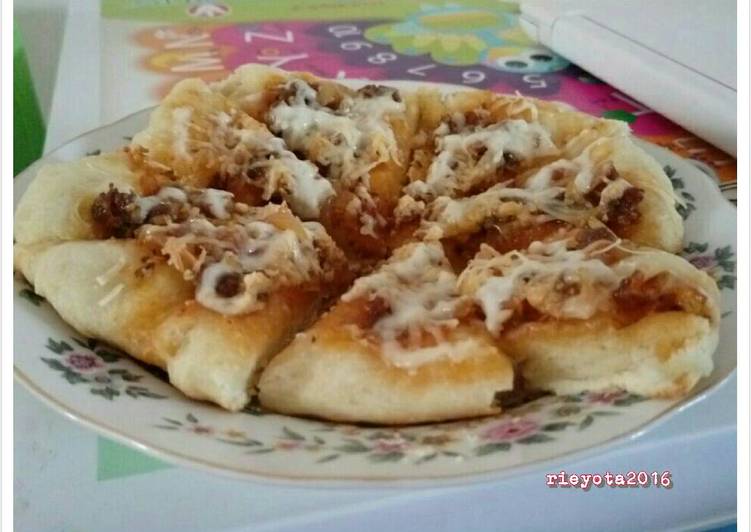 resep masakan Pizza teflon oven bisa!