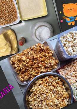 POPCORN ASIN,MANIS dan MIX (gampang dibuat)