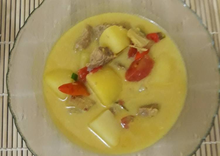 resep lengkap untuk Gulai daging sapi