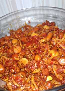 Teri kacang kriuk tahan berhari hari