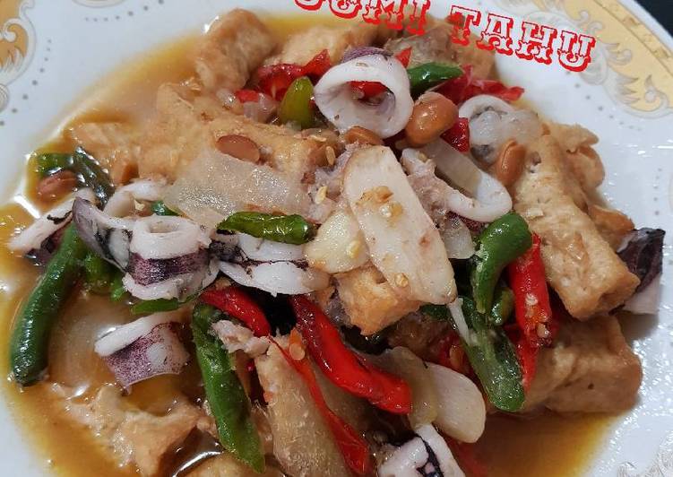 Resep Tauco cumi tahu Karya Emma Aw Yang Kitchen