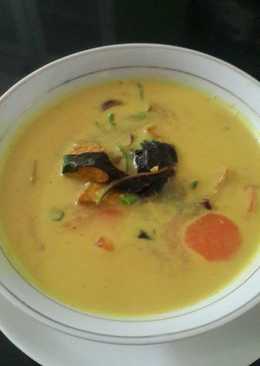 Sayur bayam santan