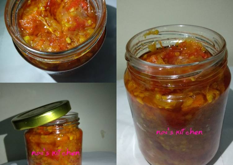 Sambal ala Bu Rudy #BikinRamadanBerkesan Persiapan Buka Sahur