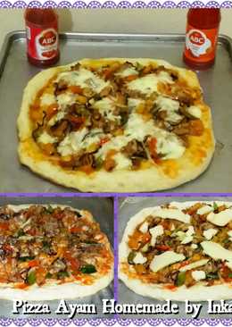 Pizza Ayam Jamur ð Simpel dan Enak