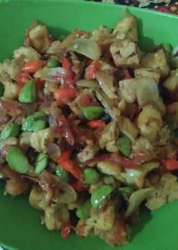 Tumis Tahu Tempe Campur Pete