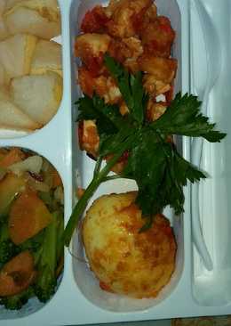 Ca brokoli untuk bekal sekolah