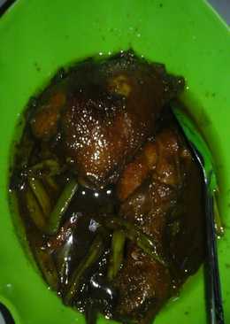 Ayam kecap pedes manis + buncis