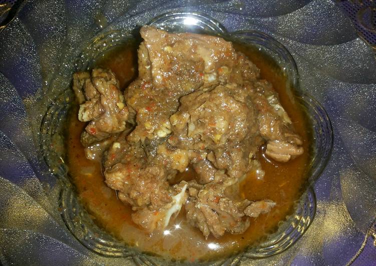 resep Bebek pedas dan enak