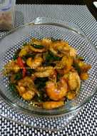 Tumis Udang Cabai Iris