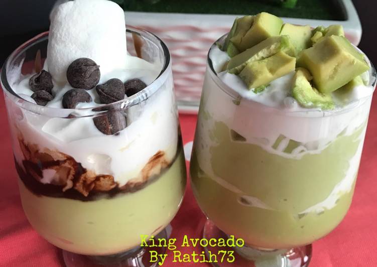 resep masakan King Avocado (Ada 3 macam resep untuk 1 jenis buah)