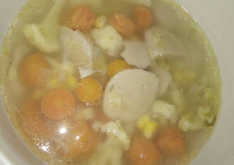 resep makanan Sayur capcay kuah bening simple