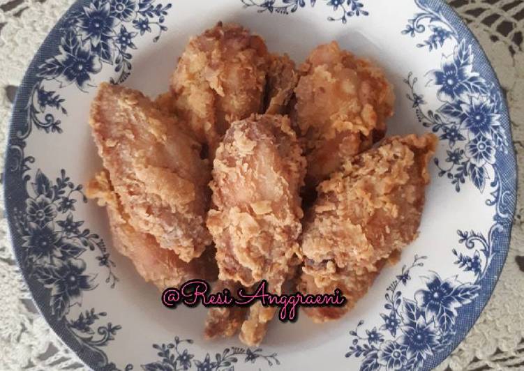 bahan dan cara membuat Ayam Crispy