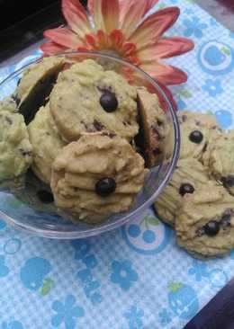 Cookies Pandan Coklat