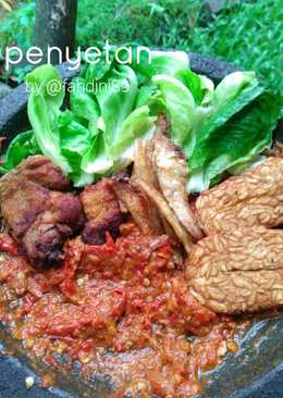 Sambel Ayam Penyet