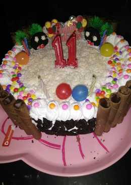 B'day cake black forest