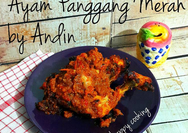 resep makanan Ayam Panggang Merah