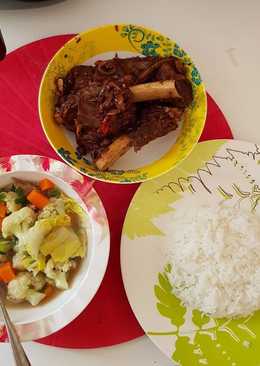 Iga goreng kecap gak ribet