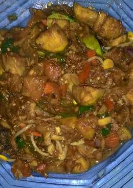 Ongseng klotok asam manis