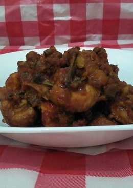 Ayam rica-rica pedas manis