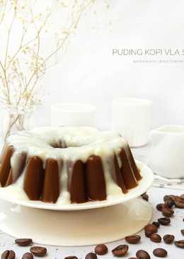 Puding kopi vla susu