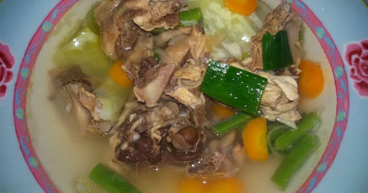 Resep Sup Balungan Ayam ala Reski Ramadhani