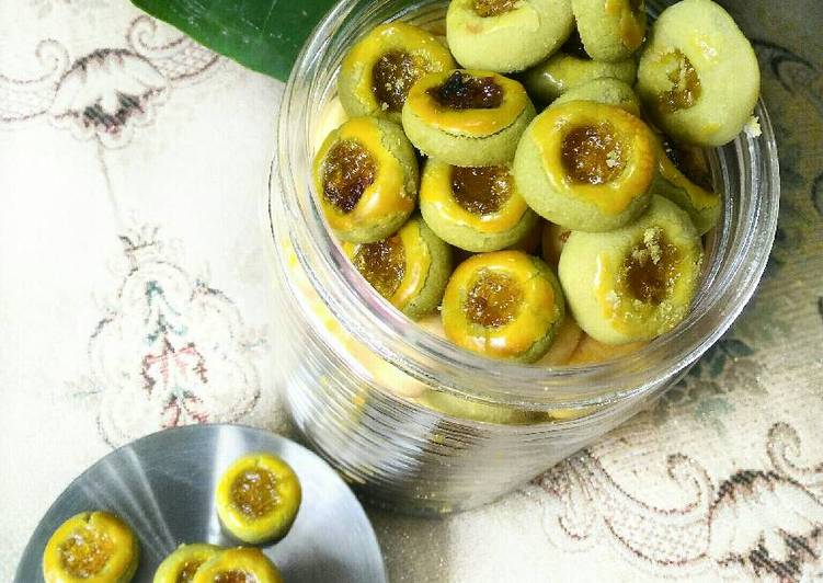 resep masakan Nastar Green Tea