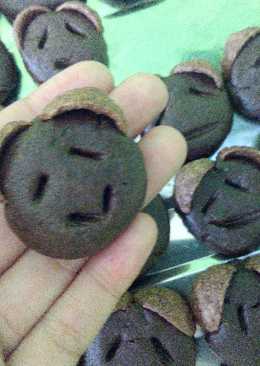 Doggy choco cookies