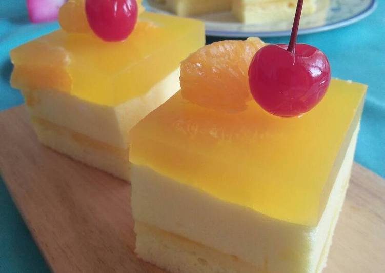 Resep Fruit Puding Cake Kiriman dari Nadiya Widad