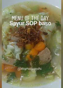 Sayur SOP Baso Nikmat