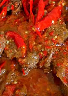 Dendeng lambok asli padang