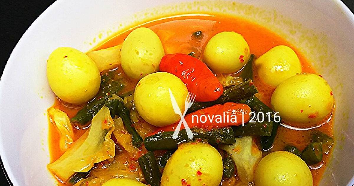  Resep  Gulai Kacang Panjang  Telur Puyuh simple enak oleh 