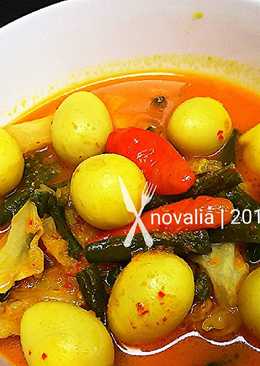 Gulai Kacang Panjang Telur Puyuh simple+enak
