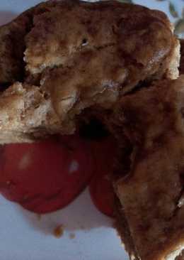 Bolu pisang kukus merekah