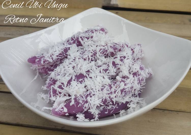 Cenil Ubi Ungu recipe main photo