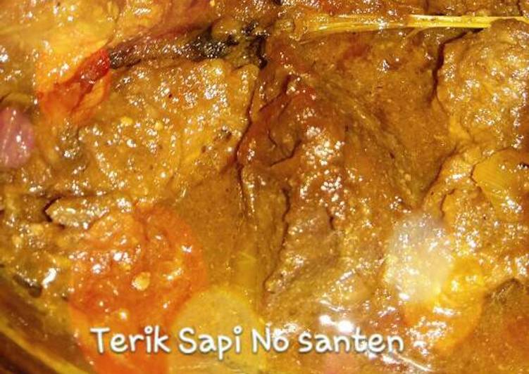 gambar untuk cara membuat Terik saPi NO santen