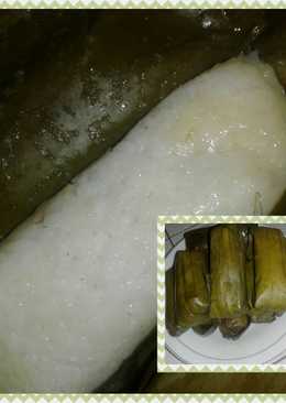 Buras aka Lontong isi Oncom