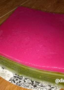 Kue lapis pandan