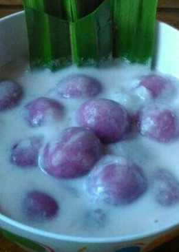 Bubur Candil Ubi Ungu