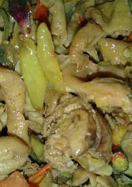 Oseng- oseng Ati Ampela dan usus