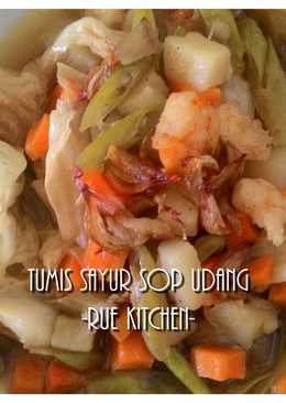 Tumis Sayur Sop Udang