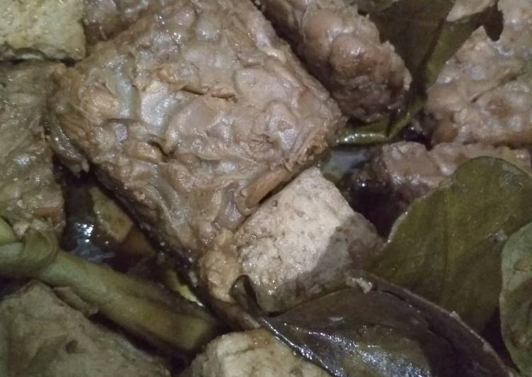 gambar untuk resep makanan Tempe Bacem