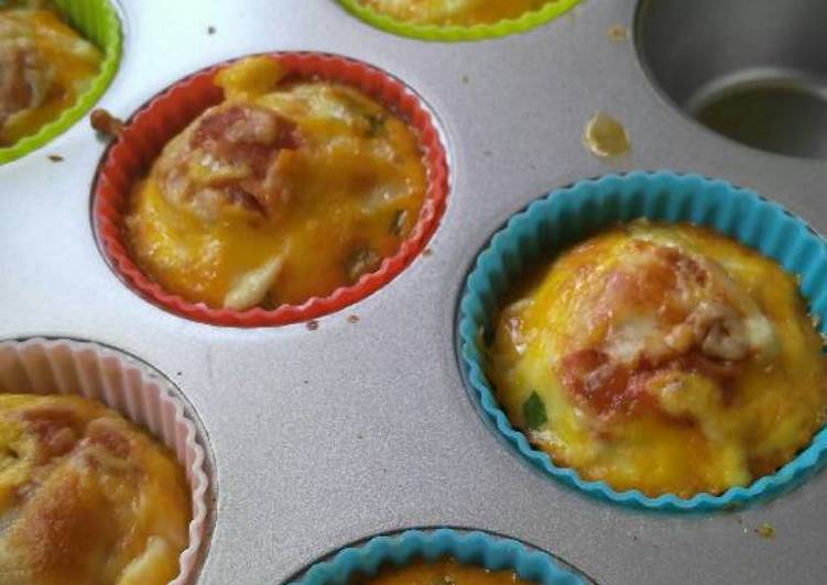 cara membuat Egg Muffin (Keto)