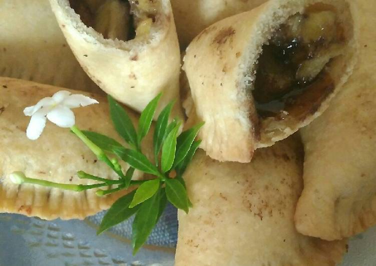 Pastel PisChoKe (pisang, choklat, keju) foto resep utama