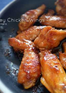 Honey chicken wings