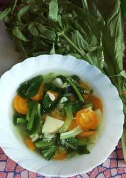 Sayur bening sawi dan kawan2